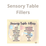 Sensory Table Fillers
